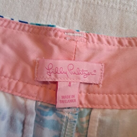 Lilly Pulitzer women's shorts size 4 Callaghan shorts - Picture 2 of 5